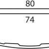 Origin8 26-Inch Alloy Bicycle Rim Black-1