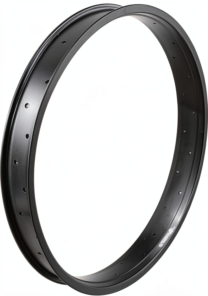 26-inch black alloy bike rims