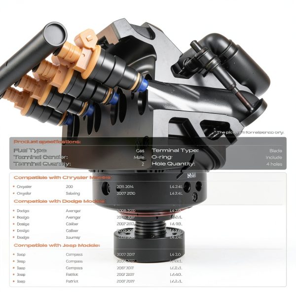 Fuel Injector A-Premium Steel for Jeep Dodge Vehicle-1