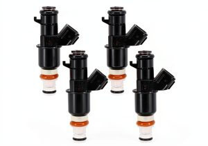 Fuel Injector NewYall Aluminum Stainless 4 Port-0