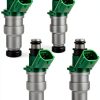 SCITOO Fuel Injector Metal High Performance 8‑Port-0