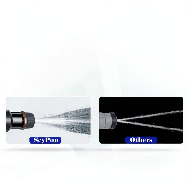 Fuel Injector SeyPon Chrome Metal 8 Port Design-3