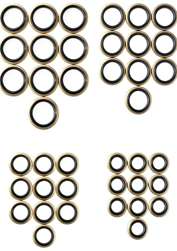 Fuel Sealing Washers Mysttoo Copper Flat Washers-3