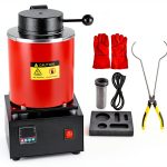 Gold Melting Furnace 3KG 1500W Electric Smelter Red Model-0