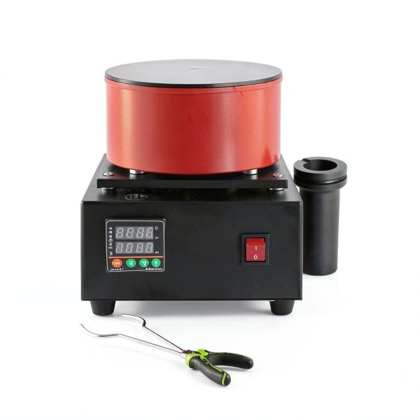 Gold Melting Furnace 3KG 1500W Smelting Kit Graphite Crucible-2