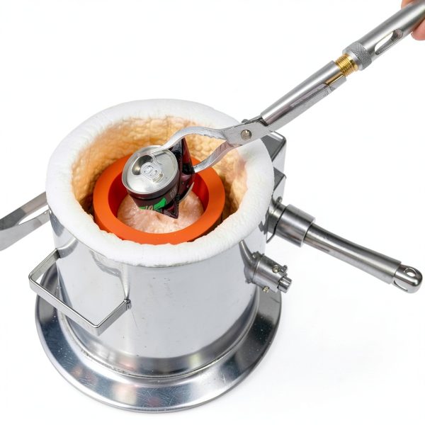 GEIMRSY Propane Furnace 6KG Graphite Crucible with Ingot Mold-4