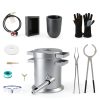 GEIMRSY Propane Furnace 6KG Graphite Crucible with Ingot Mold-5
