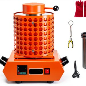 Gold Melting Furnace MeetTasty 5KG Lab Furnace 2000W High Temp-0