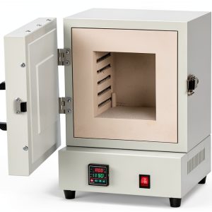 2000w Electric Ceramic Laboratory Muffle Furnace, Electric Kiln 1150℃ Metal Melting Furnace, for Dentistry, Ceramic Works, Jewelry Treatment-0