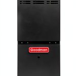 Goodman Two-Stage Upflow/Horizontal 80k BTU Gas Furnace 17.5" Wide-0