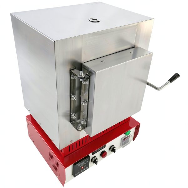 Muffle Furnace 2012℉(1100 ℃) Hi-Temp Burnout Oven High Temperature Resistance Furnace 3000W Tabletop Stove High Temperature Burnout Kiln 110V-6
