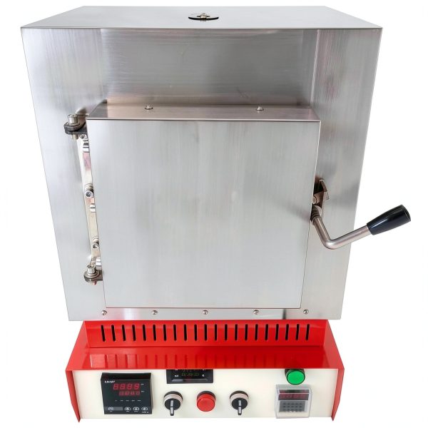 Muffle Furnace 2012℉(1100 ℃) Hi-Temp Burnout Oven High Temperature Resistance Furnace 3000W Tabletop Stove High Temperature Burnout Kiln 110V-5