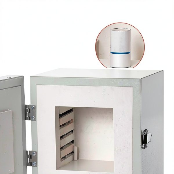 2000w Electric Ceramic Laboratory Muffle Furnace, Electric Kiln 1150℃ Metal Melting Furnace, for Dentistry, Ceramic Works, Jewelry Treatment-3