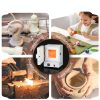 2000w Electric Ceramic Laboratory Muffle Furnace, Electric Kiln 1150℃ Metal Melting Furnace, for Dentistry, Ceramic Works, Jewelry Treatment-7