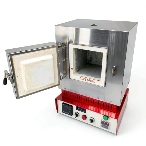 Muffle Furnace 2012℉(1100 ℃) Hi-Temp Burnout Oven High Temperature Resistance Furnace 3000W Tabletop Stove High Temperature Burnout Kiln 110V-8