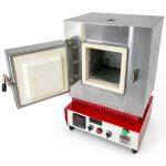 Muffle Furnace 2012℉(1100 ℃) Hi-Temp Burnout Oven High Temperature Resistance Furnace 3000W Tabletop Stove High Temperature Burnout Kiln 110V-0